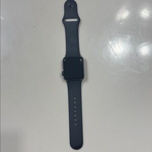 Black Apple Smartwatch series 3 38mm with Silicone Band